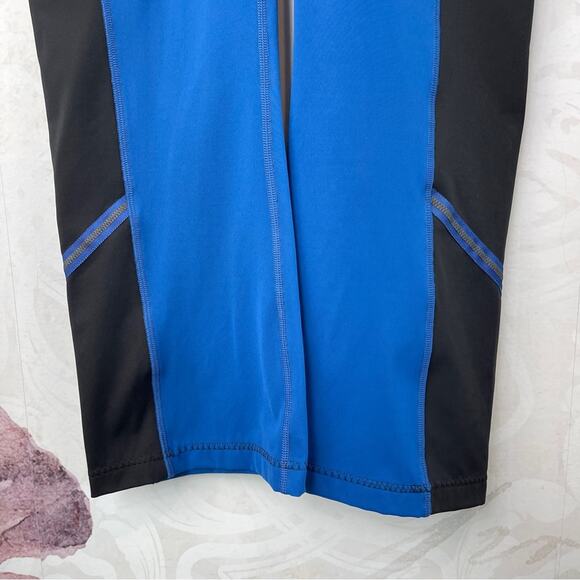 Lululemon Run Ice Queen Pant Limitless Blue Black Size 12 Like New - Picture 3 of 16